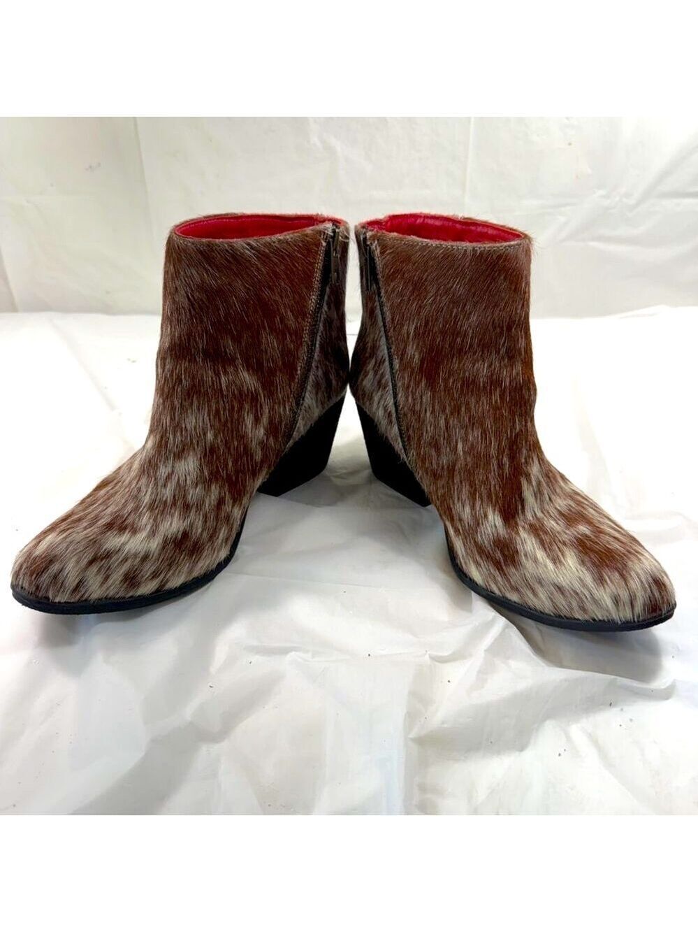 Alcalas boots Richard Hair on hide western boots Sz 10